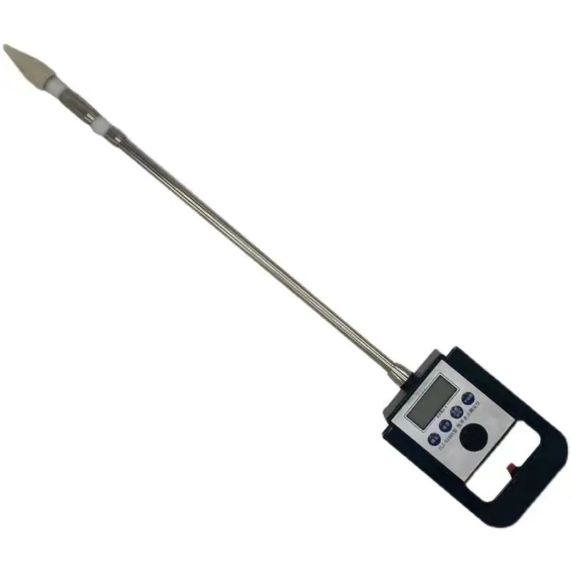 Detector de humedad de forraje, incluye instrumento de prueba de tallo de arroz Probador de edad forjada, utilizado para productos de animales Surveymeter