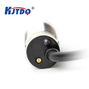 KJT fabrika satmak M18 NPN PNP Sn 0.1-1m 10-30V silindirik anahtarı algılama için dağınık yansıma fotoelektrik yakınlık sensörü - Product Image 4