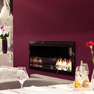 High Quality 1.8M Smart Ethanol burner <strong>Ce</strong> Approved Alcohol <strong>Heater</strong> Chemine Biothanol Two Sided Electric Fireplace - Product Image 4