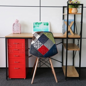 Estantería contemporánea con mesa de ordenador para uso profesional - Product Image 1