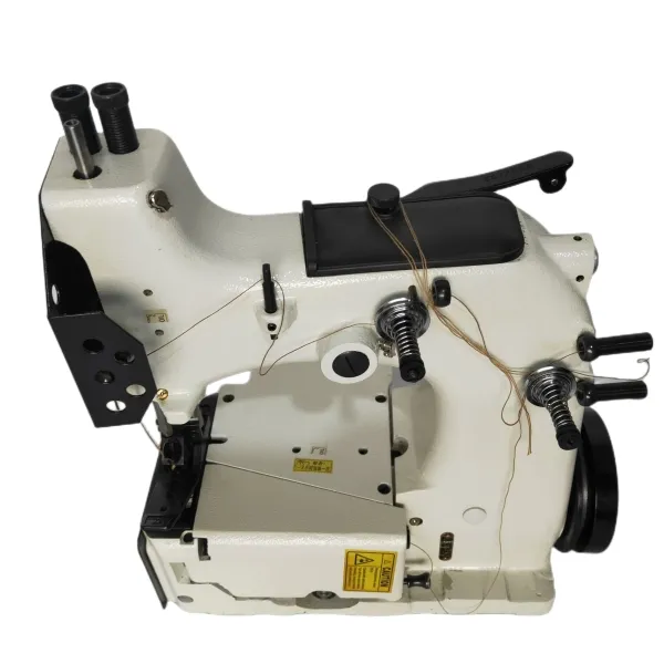QILONG-máquina de coser de cierre, GK35-2C, aguja única, hilos dobles, bolsa de punto de cadena