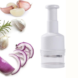 BST mutfak gadget restoran mini manuel pres sarımsak sebze kesicisi makine soğan doğrayıcı kesici - Product Image 1