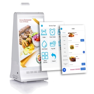FYD-868Plus RK3568 23200 мАч с питанием от аккумулятора Android 8 дюймов цифровой ресторанный Настольный видео рекламный сенсорный дисплей плеер - Product Image 6