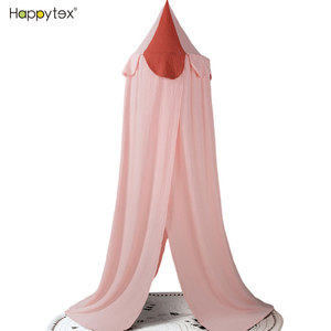 Hot Sale Decoration <strong>Round</strong> Dome Nursery <strong>Net</strong> Hanging Curtain Kids Princess Bed Canopy for Girl Indoor Outdoor Play Reading - Product Image 3