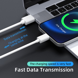 便宜的批发价60W 3A usb C电缆TPE超快速充电适用于Iphone 15 16 pro max c型电缆 - Product Image 3