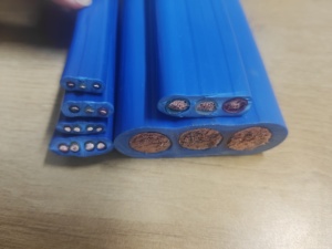 600V su geçirmez bakır kablo PVC yalıtım teli 3 4 5 çekirdek 4*1.5 4*2.5 3*1.5 3*2.5 düz dalgıç su pompaları kabloları - Product Image 5