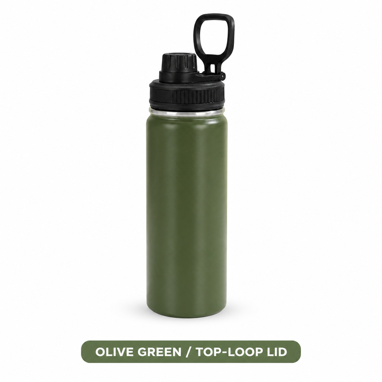 TAPA VERDE OLIVA/CON BORDE SUPERIOR