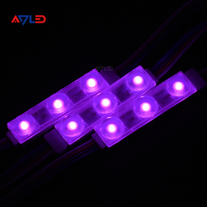 Chasing işık icic2818 Rgb 3Led modülü IP65 su geçirmez renk değiştiren Led Modulos 12V Spi Rgb LED modülü için Rgb harfler - Product Image 5