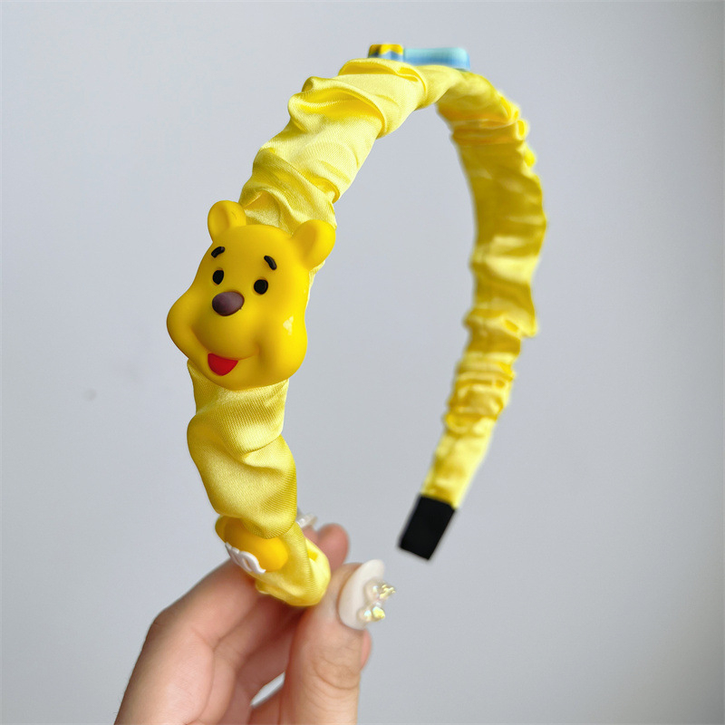 #B031-3 Giallo con Winnie the Pooh