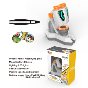 Bestseller Kids Stoom Optische Speelgoedmicroscoop Met Led-Verlichting Voor Kinderen - Product Image 5