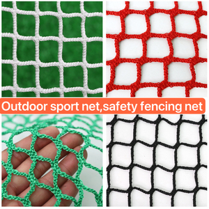 Red de barrera de fútbol sin nudos de HDPE virgen 100%, red de voleibol profesional personalizada, red deportiva - Product Image 3