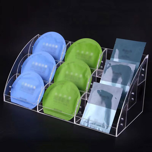 <strong>Customized</strong> Acrylic Box Wholesale Multi-layer Transparent for Cosmetics Tea Storage Box Acrylic Facial Mask <strong>Display</strong> <strong>Frame</strong> - Product Image 1