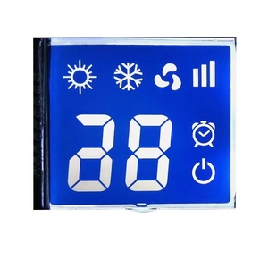 Zweifarbiges LCD-Bildschirm anzeige modul mit Hintergrund beleuchtung für das Temperatur regelungs manometer Rotgrün-Luftent feuchter segment - Product Image 5