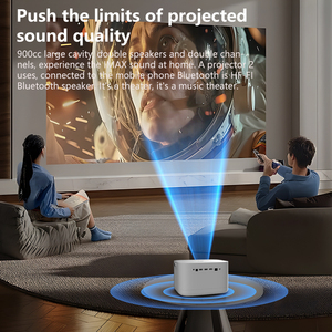Nuevo proyector inteligente actualizado Quad Core WiFi 6G Conexión inalámbrica súper rápida BT5.0 4K 8K HD Android 9 Proyector - Product Image 5