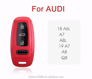 AUDI için araba anahtarı kabuk 18A6L A7 A8L 19A7 A8 Q8 Araba Anahtarı Durum TPU koruyucu kapak - Product Image 5