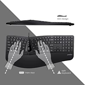 Teclado y ratón inalámbricos para ordenador, conjunto de teclado y ratón de diseño delgado de alta calidad, 2,4G - Product Image 3