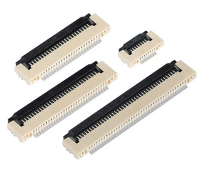 定制Fpc连接器10 14 24 26 30 36 40针垂直0.5毫米0.7毫米0.8毫米间距Ffc Fpc连接器 - Product Image 1