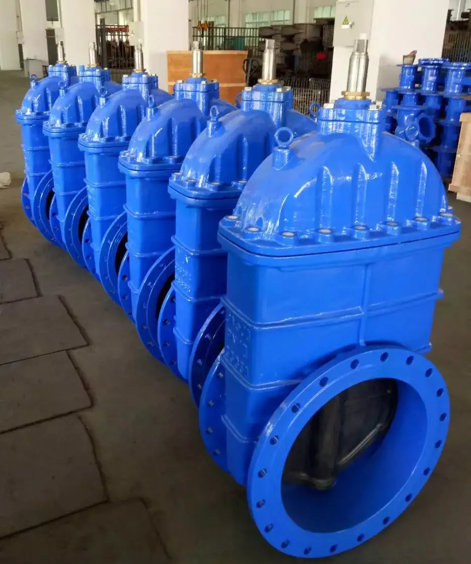 Ductile iron resilient seat 18 inch gate valve