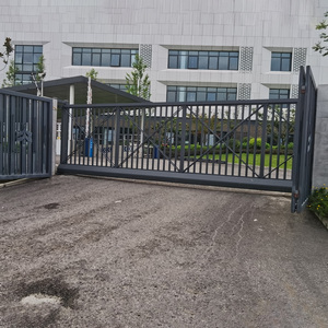 Hengbo ổ đĩa cách cơ giới trượt photocell an toàn đuôi cổng mới thiết kế cửa nhôm điện đồng cantilever cửa trượt - Product Image 2