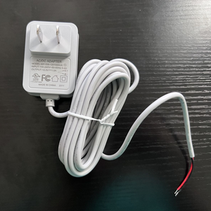 Pantone Cool Grey 2C US 12V 1A電源アダプター (10フィートDCケーブル付き) - Product Image 2