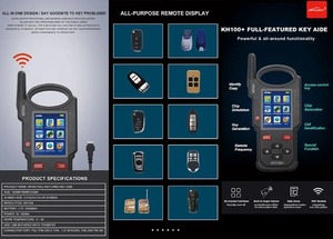 Latest Version LONSDOR KH100+ Kh 100 Remote Key <strong>Programmer</strong> Handheld <strong>Device</strong> Update Version of KH100 Built-in WIFI Module - Product Image 5