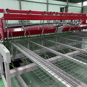 Versatile pannello di maglia in acciaio zincato 1 ''2'' griglia di filo di ferro saldato G40 rete trattata superficiale per applicazione divisore magazzino - Product Image 3