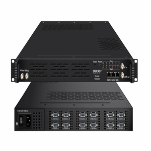 MPEG2 codificación CVBS a DVB-C convertidor de TV Digital DVB-T codificador modulador para DVB programa