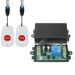 Telecomando a pulsante singolo 433mhz telecomandi codice di apprendimento con interruttore di alimentazione on off AG061B