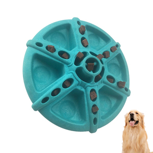 Toptan yüzen köpek frizbi besleyici-açık eğitim için dayanıklı TPR köpük disk köpek oyuncak, Fetch & su oyna - Product Image 1