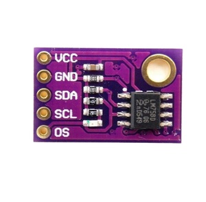 Registrador de datos de interfaz I2C de alta velocidad 11 bits Sensor de temperatura infrarrojo LM75 LM75A de alta precisión - Product Image 1