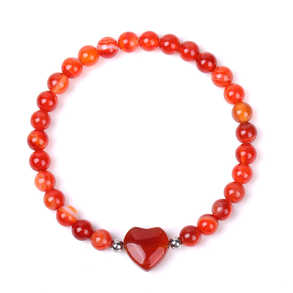 striped red agate
