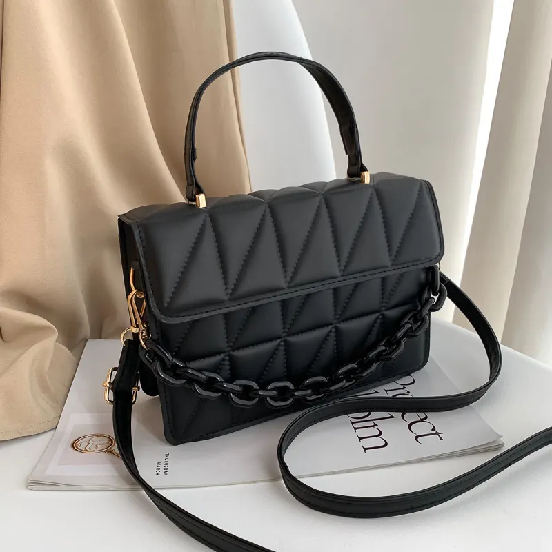 Neue beliebte Mini-Handtasche für Damen Mode Nische Umhängetasche Trend Bestickter Faden Damen Handtasche Cross body