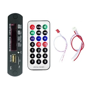 บอร์ดถอดรหัส WMA MP3โมดูลสัญญาณเสียงยูเอสบีวิทยุ TF รองรับ BT เครื่องเล่น MP3ในรถยนต์พร้อมรีโมทคอนโทรล - Product Image 1