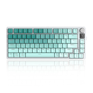 コンピューターアクセサリー75% RGBゲーミングキーボードワイヤレスメカニカルゲーミングキーボードカスタムトリプルモード接続 - Product Image 3