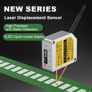 MOTEE Sensor Óptico de Distancia de Desplazamiento Láser RS485 Analógico de Alta Precisión con Sensibilidad de Salida NPN PNP