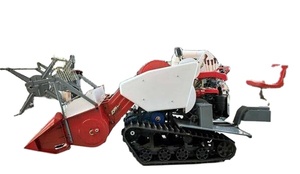 Made in China Crawler Type Mini Rice <strong>Paddy</strong> and <strong>Wheat</strong> Combine Harvester for Sale - Product Image 5