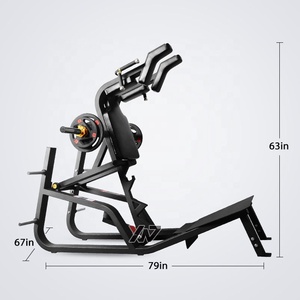 Placa de equipo de gimnasio, prensado de pierna cargado, supersentadillas, gran oferta