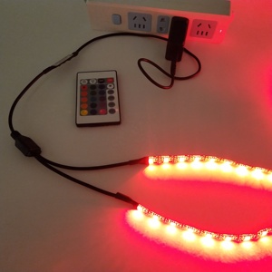 USB <strong>LED</strong> Backlight Strip Gaming Chair Light Pack 6 <strong>Led</strong> <strong>X</strong> 2 Pcs With <strong>24</strong> Key Wireless Remote RGB Smd5050 <strong>Led</strong> Light for Gaming Chair