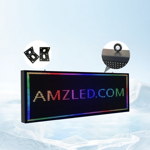 64*32cm P2.5 P4 P5 LED programmabile a scorrimento RGB ad alta luminosità scheda elettronica digitale per la pubblicità aziendale - Product Image 5