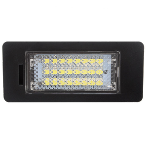 Fabrika toptan yeni durum 5W plastik E39 E82 numarası plaka işık 24 LED 12V plaka ampul Canbus fonksiyonu - Product Image 1