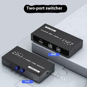 4-Port <strong>USB</strong> <strong>Printer</strong> Sharing Switch Box 4x1 <strong>USB</strong> 2.0 Manual Selector Hub <strong>Printers</strong> Scanners Plug Play Multi-PC Peripheral Switcher - Product Image 6