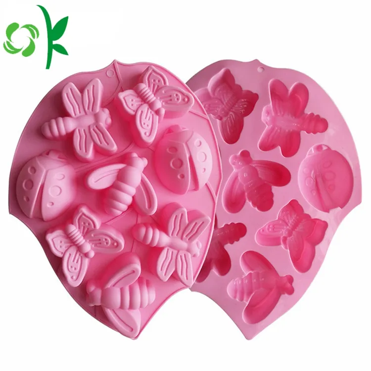 OKSILICONE Customized Design Silicone Molds For Cartoon Fondant Chocolate Cake Candy Baking Decorating Silicone Moulds