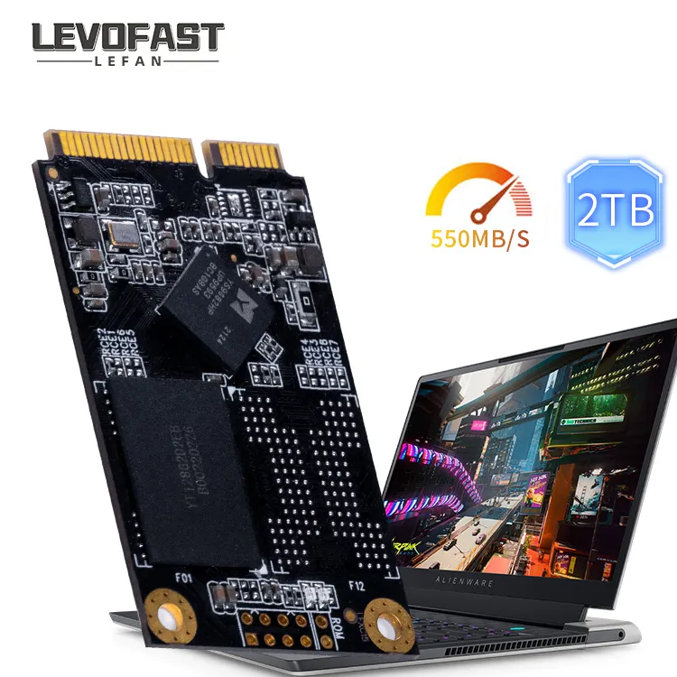 Levofast High Performance Solid State Drive Msata 128Gb/256Gb/512Gb Ssd Harde Schijf Hdd Voor Desktop Laptop