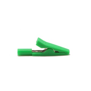 Messing Alligator Test Clip mit 2mm Bananen heber Schwarz Rot - Product Image 3