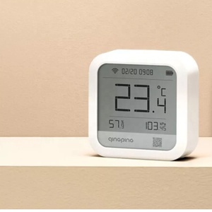 QINGPING BT-reloj despertador compatible con pomooro, temporizador, sensor digital remoto de temperatura y humedad - Product Image 1