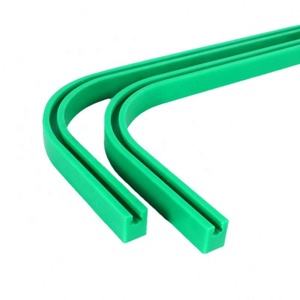 Transportador de cadena de plástico resistente al calor OEM lateral de nailon Uhmwpe Uhmw Pe ranura anillo Circular arco redondo curvo carril de guía lineal