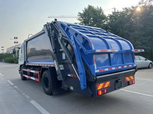 Euro 3 14cbm rác compactor Xe tải sản xuất với khung gầm Nhật Bản và động cơ Việt Nam Laos Cambodia Thái Lan - Product Image 5