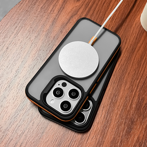Lüks darbeye telefon iPhone kılıfları 16 15 14 13 12 11 Pro Max manyetik cep kapak Lens kamera koruma Funda geri kabuk - Product Image 6