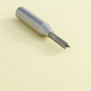 CNC yerleştirme kesici 3 flüt katı karbür keskin uçlu düz dalma yüksek üretim 6mm D x 20mm x 1/2 SHK yönlendirici Bit - Product Image 5