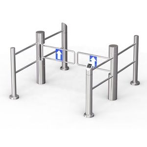 High Security Facial Recognition Swing Turnstile <strong>Access</strong> <strong>Control</strong> <strong>System</strong> Automatic Barrier Gate Brushless Motor for Supermarket - Product Image 5